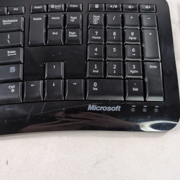 Microsoft Comfort Curve 3000 for Business Ergonomic Wired Keyboard TESTED WORKS - Picture 5 of 10